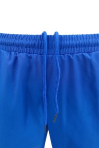 U378  Custom made dark blue sweatpants design rubber band trouser head sweatpants running sweatpants franchise store detail view-4